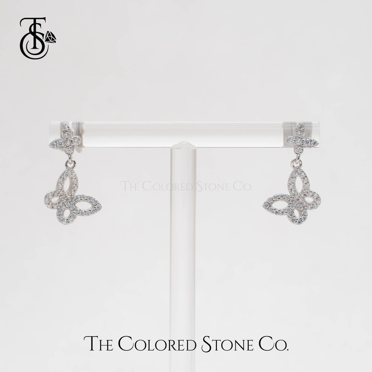 Trinity Flutter Earrings