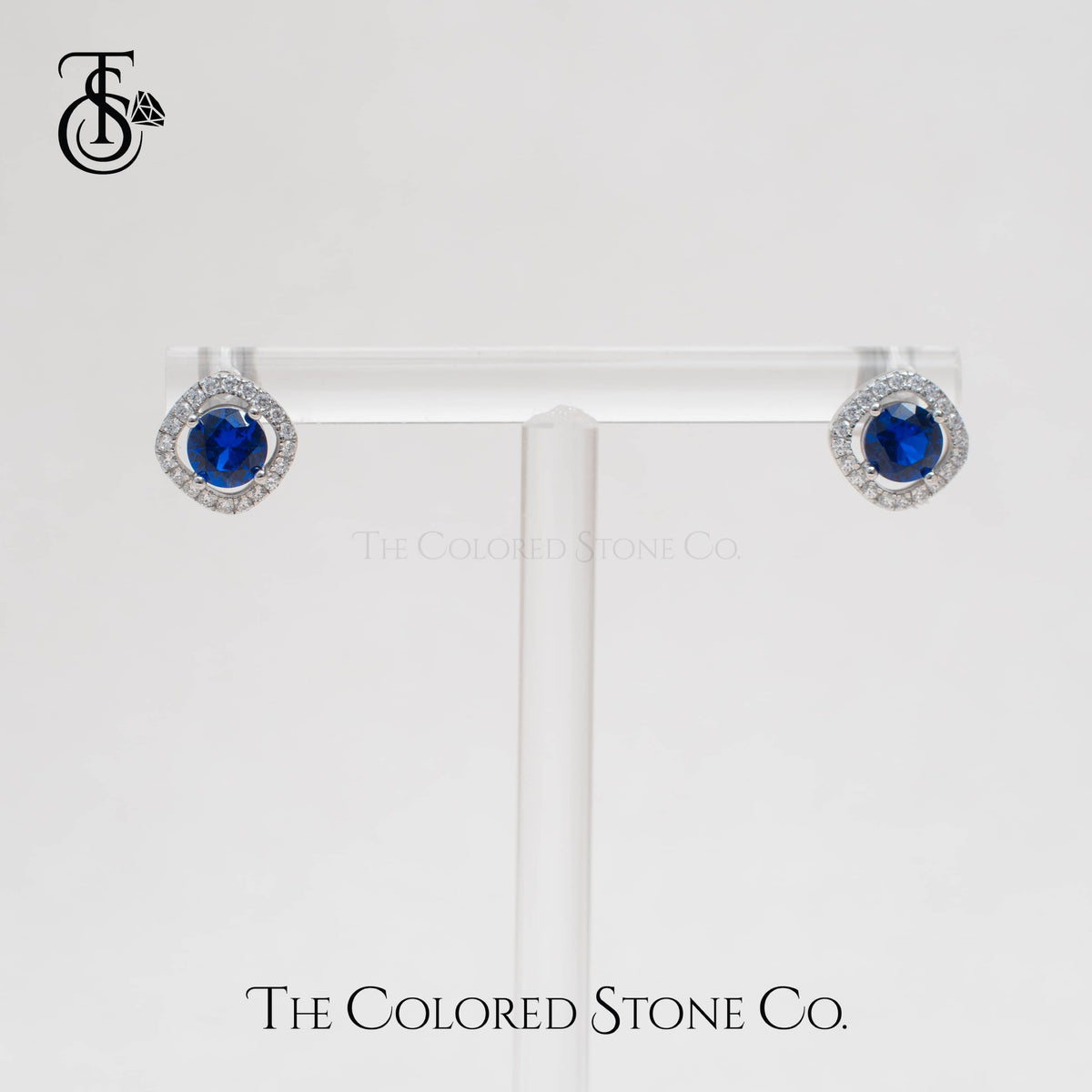 Cherish Earrings - Blue