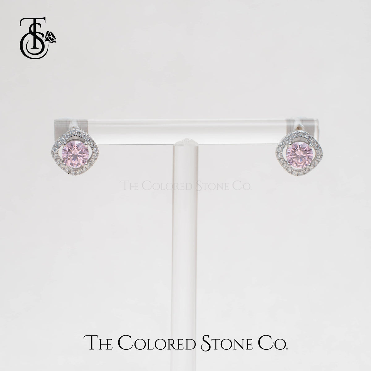 Cherish Earrings - Pink