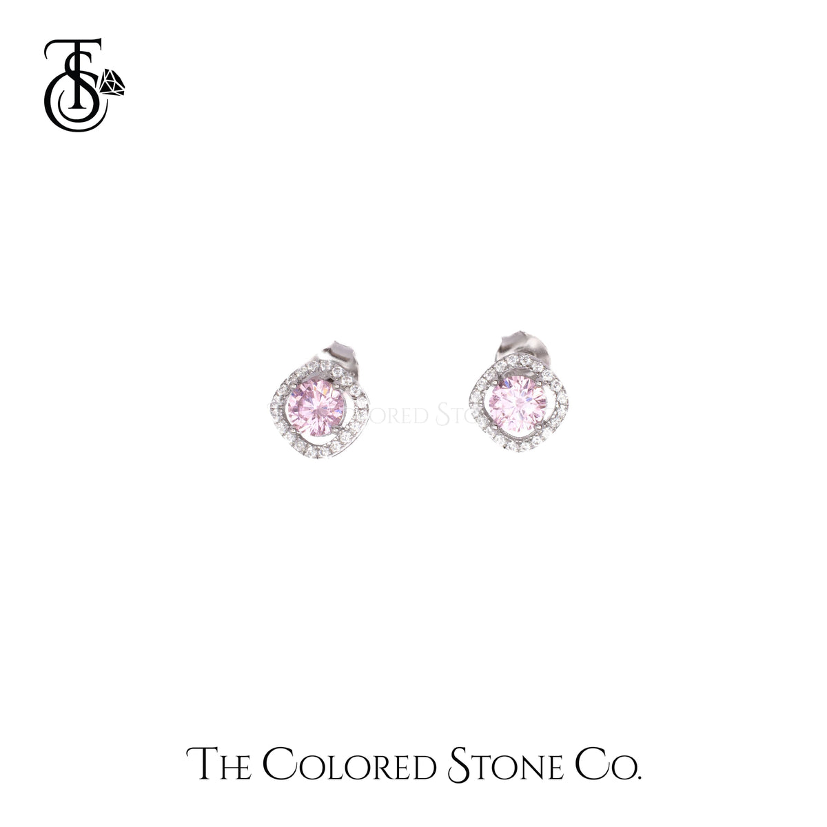 Cherish Earrings - Pink