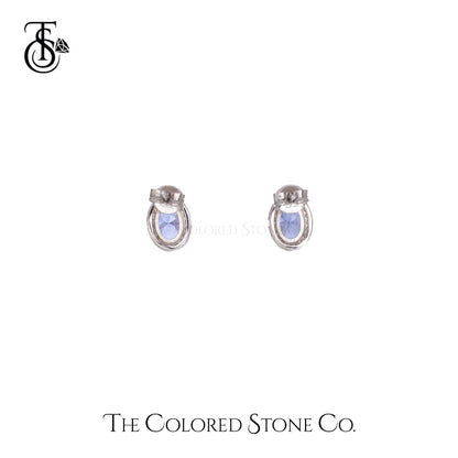 Halcyon Earrings - Tanzanite