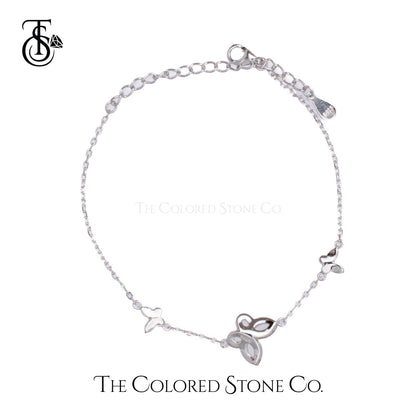 Trinity Flutter Charm Bracelet