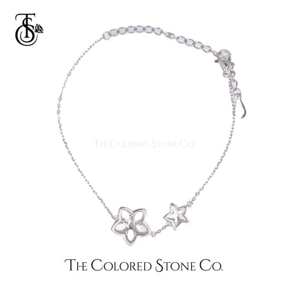 Floral Charm Bracelet